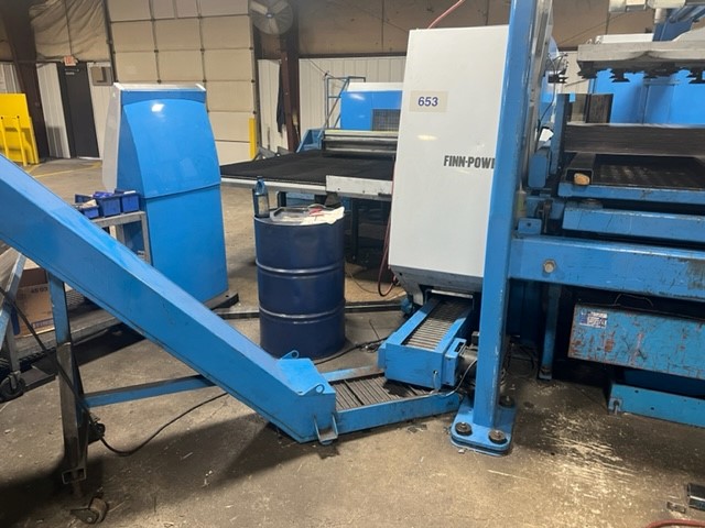 Finn-Power C5 Hydraulic CNC Turret Punch System, Machine ID: 8378